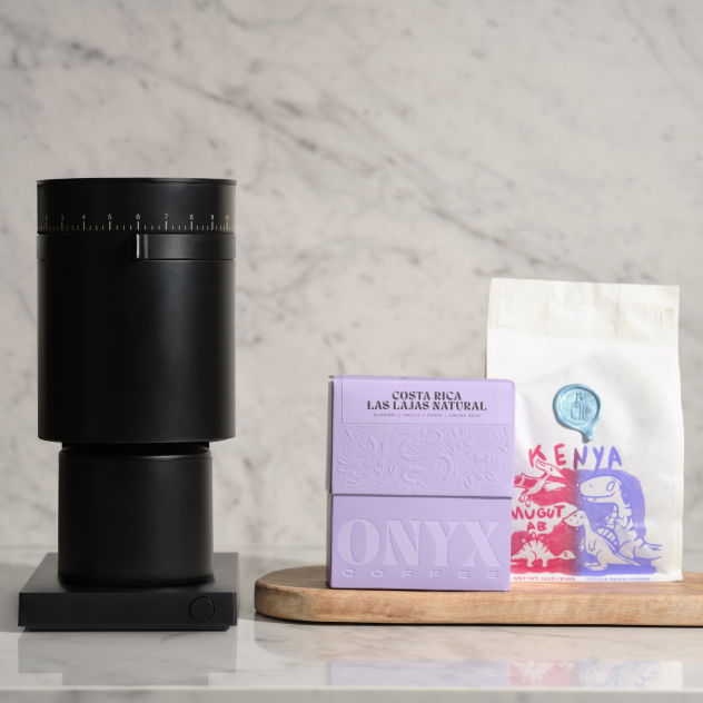 Ode Grinder with Coffee